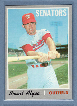 1970 Topps #303 Brant Alyea  (a) EX-MT  GO750