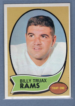 1970 Topps #18 Billy Truax EX-MT  GO263