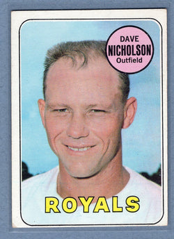 1969 Topps #298 Dave Nicholson EX  GO645