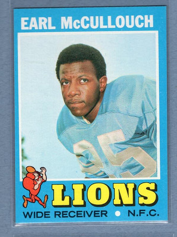 1971 Topps #127 Earl McCullouch NM   GO146