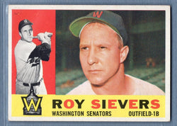 1960 Topps #25 Roy Sievers VG-EX Set Break 1