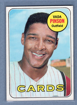 1969 Topps #160 Vada Pinson  EX   GO501
