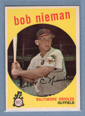 1959 Topps #375 Bob Nieman EX-MT  GO186