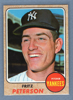 1968 Topps #246 Fritz Peterson EX-MT  GO545