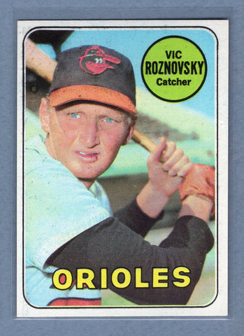 1969 Topps #368 Vic Roznovsky (st) VG  GO572