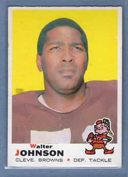 1969 Topps #165 Walter Johnson EX  GO250