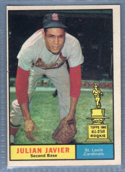 1961 Topps #148 Julian Javier(b) VG-EX   GO417