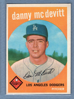 1959 Topps #364 Danny McDevitt (-c) EX-MT   GO207