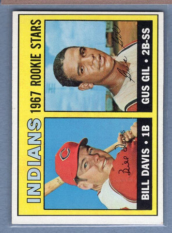 1967 Topps #253 Indians Rookies EX-MT   GO415