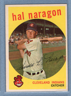 1959 Topps #376 Hal Naragon VG  GO186
