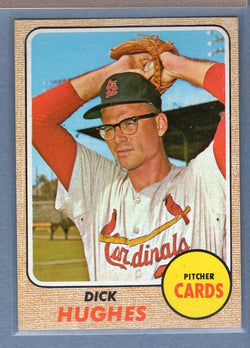 1968 Topps #253 Dick Hughes (b) EX-MT  GO339