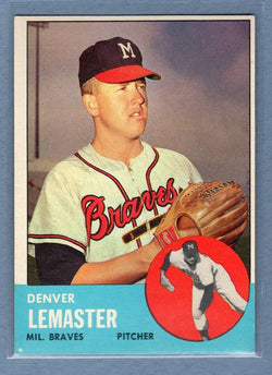 1963 Topps #74 Denver Lemaster EX   GO148