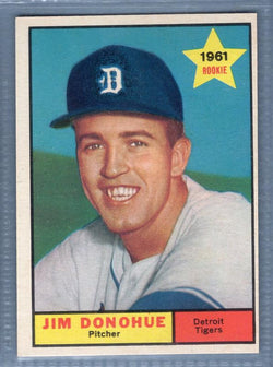 1961 Topps #151 Jim Donohue(a) VG-EX   GO417