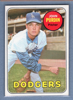 1969 Topps #161 John Purdin (b) EX   GO501