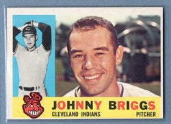 1960 Topps # 376 Johnny Briggs EX-MT High Grade Set Break