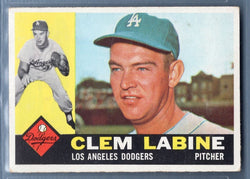 1960 Topps #29 Clem Labine VG Set Break 1