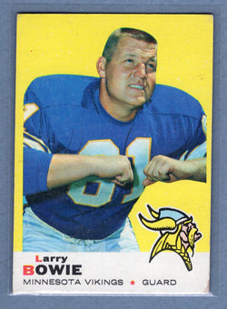 1969 Topps #126 Larry Bowie VG-EX        GO103