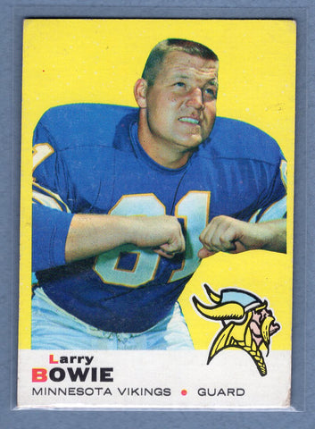 1969 Topps #126 Larry Bowie VG-EX        GO103