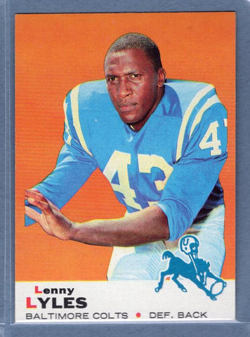 1969 Topps #72 Lenny Lyles NM  GO226