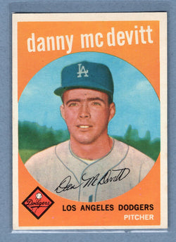 1959 Topps #364 Danny McDevitt (-e) EX-MT   GO207