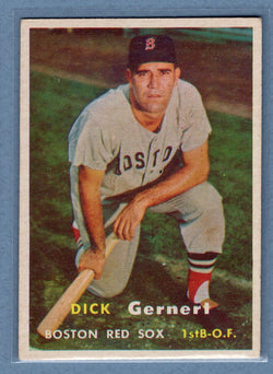 1957 Topps #202 Dick Gernert EX-MT  GO150