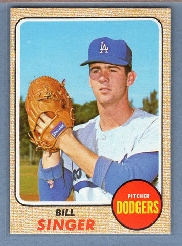 1968 Topps #249 Bill Singer EX-MT  GO545