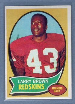 1970 Topps #24 Larry Brown (R) EX-MT  GO263