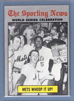 1970 Topps #310 World Series Celebration (Mets)  (a) EX-MT  GO750