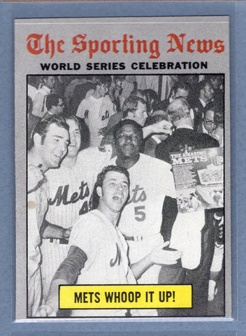 1970 Topps #310 World Series Celebration (Mets)  (a) EX-MT  GO750