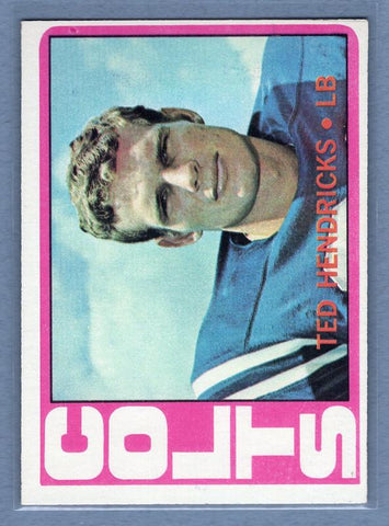 1972 Topps #93 Ted Hendricks (R) (HOF) EX-MT  GO244