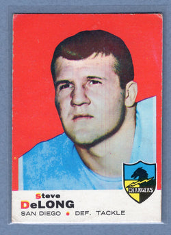 1969 Topps #129 Steve DeLong VG-EX        GO103