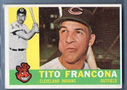 1960 Topps #30 Tito Francona VG Set Break 1