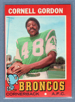 1971 Topps #256 Cornell Gordon (a) EX  GO600