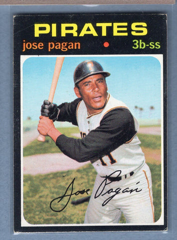 1971 Topps #282 Jose Pagan (c) EX  GO950