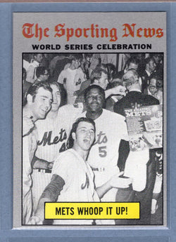 1970 Topps #310 World Series Celebration (Mets)  (b) EX-MT  GO750