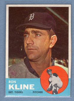 1963 Topps #84 Ron Kline EX   GO148