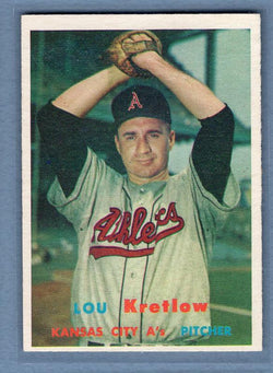1957 Topps #139 Lou Kretlow EX   GO270