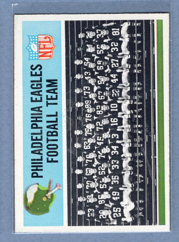 1966 Philadelphia #131 Philadelph. Eagles (2) EX-MT  GO320