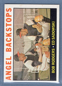 1964 Topps #61 Angel Backstops NM  GO560