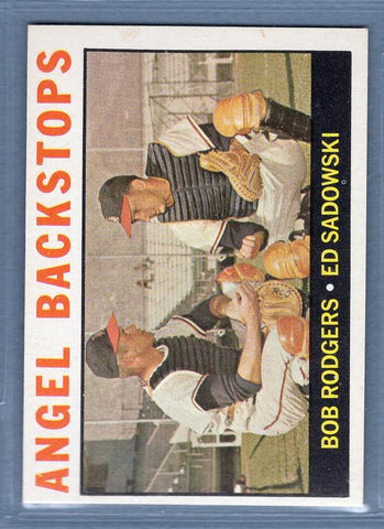 1964 Topps #61 Angel Backstops NM  GO560
