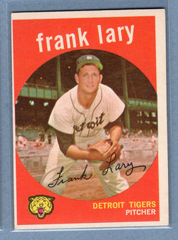 1959 Topps #393 Frank Lary EX  GO186