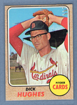 1968 Topps #253 Dick Hughes EX-MT  GO545