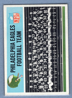 1966 Philadelphia #131 Philadelph. Eagles (3) EX  GO320