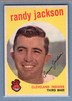 1959 Topps #394 Randy Jackson EX-MT  GO186
