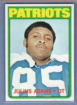 1972 Topps #97 Julius Adams EX-MT  GO244