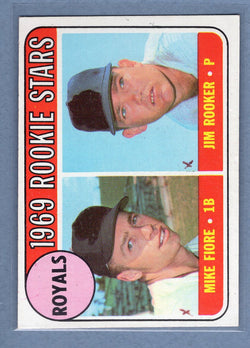 1969 Topps #376 Royals Rookies EX-MT  GO572