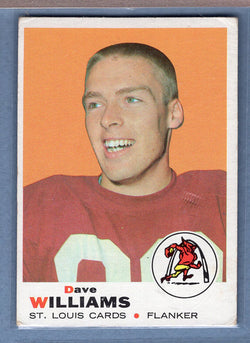 1969 Topps #156 Dave Williams VG-EX        GO103