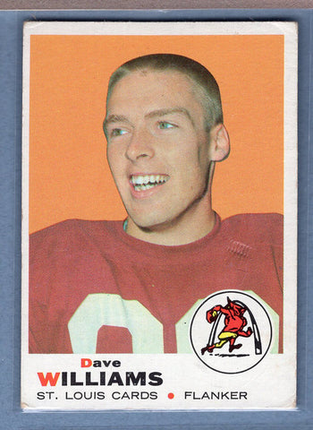 1969 Topps #156 Dave Williams VG-EX        GO103
