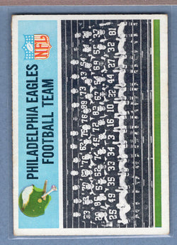 1966 Philadelphia #131 Philadelph. Eagles (5) EX  GO320