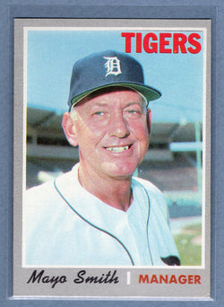 1970 Topps #313 Mayo Smith  (b) EX-MT  GO750